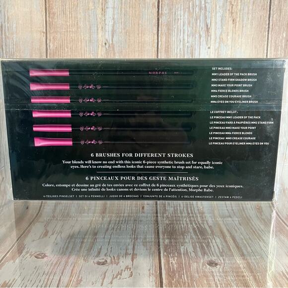 Disney Mickey Mouse & Friends MORPHE x Truth Be Bold 6 BRUSH SET NIB - Picture 4 of 5